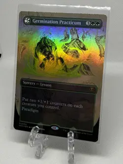Germination Practicum X1 BORDERLESS FOIL -NM/M- Secrets of Strixhaven - Image 3