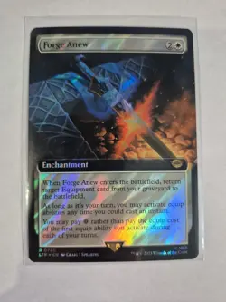 Forge Anew (Extended Art) (Surge Foil) Universes Beyond: the Lord of the Rings: - Image 1