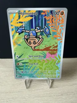 Pokemon TCG Hitmontop 240/217 ASC: Illustration Rare Full Art Basic Holo 100HP - Image 1