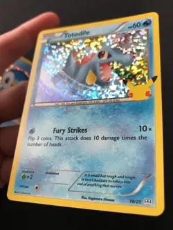 6X McDonalds HOLO Celebrations 2021 Bundle Pokemon Cards Totodile Piplup Torchic - Image 5