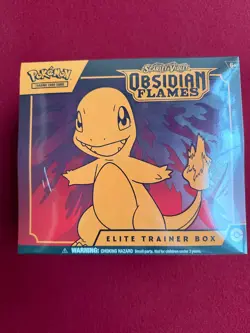 Pokemon TCG: ​Scarlet & Violet Obsidian Flames Factory Sealed Elite Trainer Box - Image 1