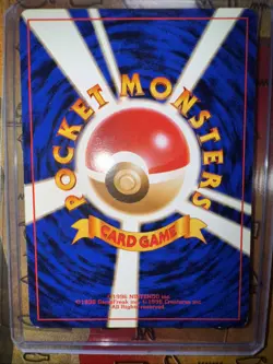 Pokemon TCG Swirl Japanese Flareon No.136 Jungle Holo Rare 1997 HP - Image 4