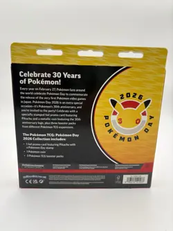 2026 Pokemon Day 30th Anniversary Collection Box New Factory Sealed - Image 2