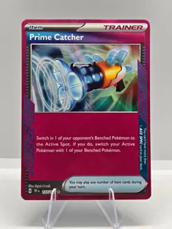 Prime Catcher 157/162 ACE SPEC Rare Temporal Forces Pokemon NM - Image 1
