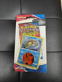 Pokemon Blister Booster Pack ARROKUDA HOLO Promo & COIN Battle Styles SEALED - Image 1