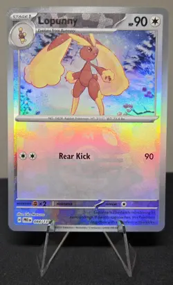 Pokemon - Lopunny - Master Ball Pattern - 084/131 - SV: Prismatic Evolutions - Image 1