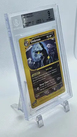 Pokemon Umbreon Skyridge NON Holo Rare #32 Beckett 9 - Image 3