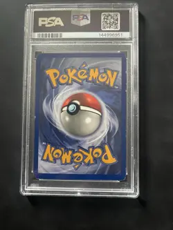 Pokemon TCG Vaporeon Jungle 12/64 Holo Unlimited Holo Rare Graded PSA 5 - Image 2