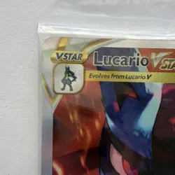 Pokemon Lucario VSTAR Promo Holo SWSH291 Sword & Shield English 2023 SEALED - Image 2