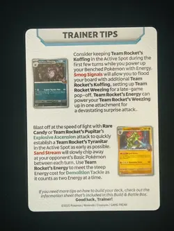 Pokemon Destined Rivals Build And Battle Prerelease Trainer Tip Cynthia Garchomp - Image 2