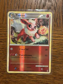 Pokemon TCG Flareon 44/95 Reverse Holo Call of Legends - Image 1