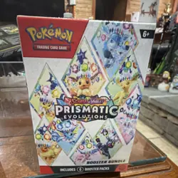 Pokemon Scarlet & Violet Prismatic Evolutions Booster Bundle Box English TCG - Image 1