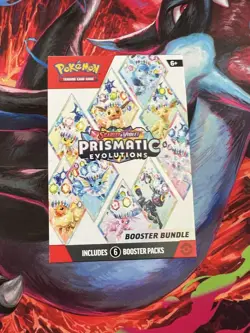 Pokemon TCG Prismatic Evolutions Booster Bundle - NEW - Sam’s Club - No Plastic - Image 1
