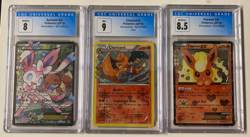 Pokemon TCG Set: Sylveon EX RC32/RC32, Charizard RC5/RC32, & Flareon EX RC6/RC32 - Image 1