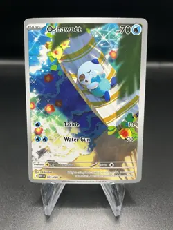 Pokemon TCG: Oshawott 105/086 & Clefairy 094/088 Illustration Rare Lot NM - Image 3