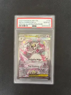 Pokemon Mega Gardevoir ex Mega Evolution Special Illustration Rare #178 PSA 10 - Image 1