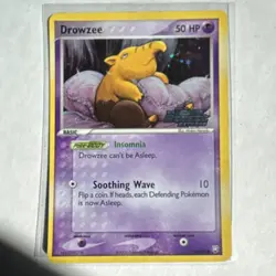 Pokemon Drowzee 54/109 Team Rocket Returns Reverse Holo 2004 50 HP Common - Image 1