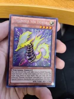 Yugioh Thunder Sea Horse ABYR-EN098 Secret Rare - Image 1