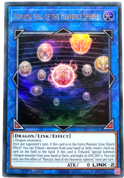 Hieratic Seal of the Heavenly Spheres - GFTP-EN053 | 1st Edition Ultra Rare - Image 1