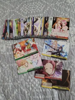 weiss schwarz Sword Art Online 10th Anniversary Japanese Booster Singles Lot - Image 1