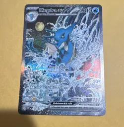 Pokemon Kingdra ex 131 Promo SVP Scarlet & Violet 2024 Holo EX Card English - Image 1