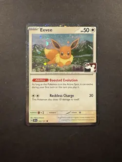 Eevee Common Prize Pack Series Cards 143/191 Holo NM - Image 1