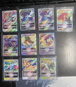 Pokemon TCG - VSTAR card Lot (10) 2 English 8 Japanese Near Mint - Image 1