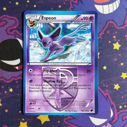 Espeon 48/116 Team Plasma Plasma Freeze Non Holo Pokemon Card - Image 1