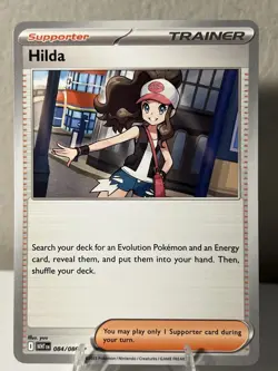 Hilda 84/86 SV White Flare Pokemon Card TCG - Image 1