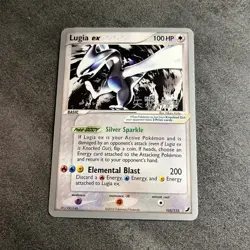 Pokemon TCG Lugia Ex 105/115 2006 World Championships Single LP Non Holo Card - Image 1