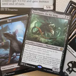 Deck of Magic Commander Cards =***Little Toxic RATS*** Tribal Mono Black RareMTG - Image 1