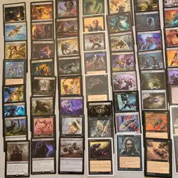Deck of Magic Commander Cards =***Little Toxic RATS*** Tribal Mono Black RareMTG - Image 3