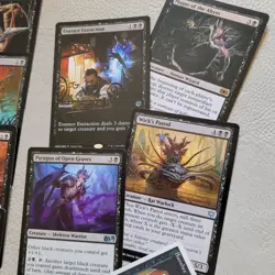 Deck of Magic Commander Cards =***Little Toxic RATS*** Tribal Mono Black RareMTG - Image 4