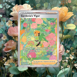 Gardenia’s Vigor GG61/GG70 Galarian Gallery | Crown Zenith Trainer Card NM - Image 1