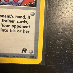 Rocket's Sneak Attack (16/82) Holo Team Rocket Pokemon Card! - Image 4