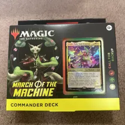 MTG - March of the Machine - Call For Backup - Commander Deck - SEALED - Magic - Image 1