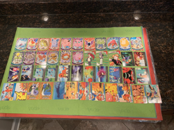 1999 & 2000 Topps Pokemon TV Series 1, 2, 3 & Movie cards Mixed lot of 45 cards - Image 1