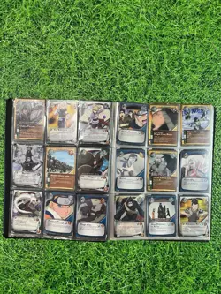 Naruto Sasuke Uchiha Trading Cards binder lot - Image 4