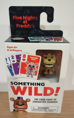 Something Wild! Five Nights at Freddy's Funko Pop card game with Mini Pop New - Image 1