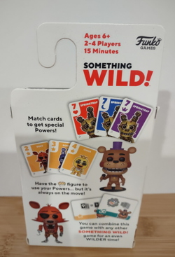 Something Wild! Five Nights at Freddy's Funko Pop card game with Mini Pop New - Image 2