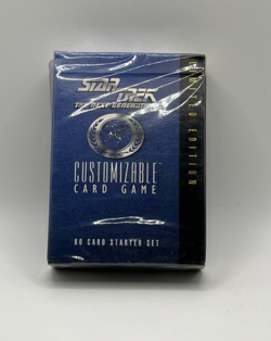 Star Trek Next Gen CCG Rare Limited Edition 60 Card Starter Set (NEW SEALED) - Image 1