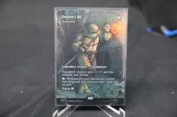 MTG Donnie's Bo Shadowspear TMNT PZA #0017 Mythic Foil Borderless NM - Image 1