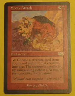 Sneak Attack Urza's Saga Regular - Image 1