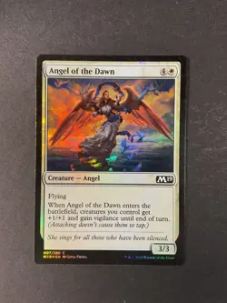 Angel of the Dawn - Foil - Core Set 2019 - Magic the Gathering - MTG - Image 1