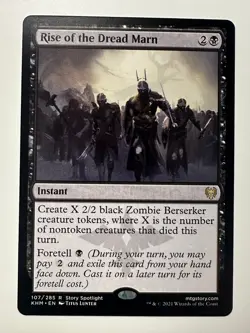 Rise of the Dread Marn Kaldheim KHM Near Mint Packed Fresh - Image 1