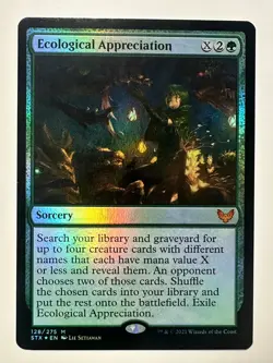Ecological Appreciation Foil Strixhaven STX Near Mint Packed Fresh - Image 1