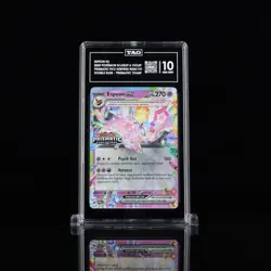 Pokemon Prismatic Evolutions Espeon ex 034/131 Surprise Box Stamped - TAG 10 - Image 1