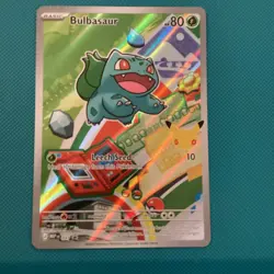Pokemon TCG Bulbasaur 037 Promo Illustration First Partner 30th Anniversary NM/M - Image 1