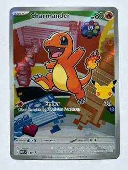 2026 Pokemon TCG First Partner Charmander Illustration Promo 038 Kanto Series 1 - Image 1