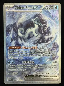 Pokemon Chien-Pao ex 261/193 Paldea Evolved Holo Special Illustration Rare NM+ - Image 1